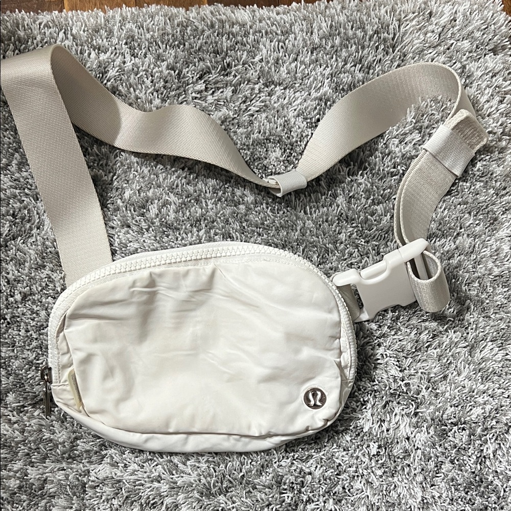 Lululemon Athletica white Belt Bag